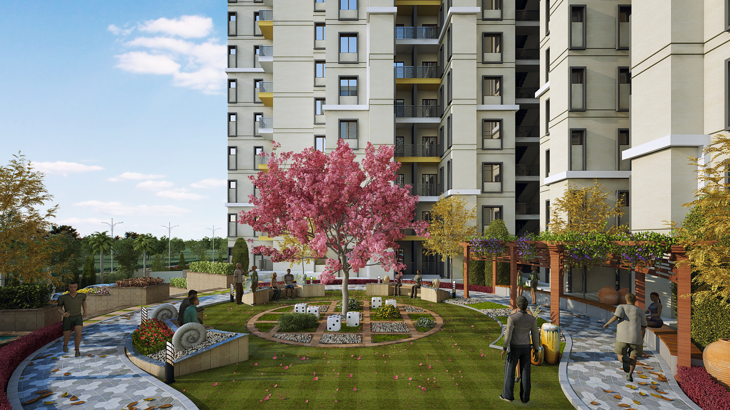 Udayraj Landscaped Podium